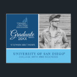 College of Arts and Sciences | Graduation Announcement Postcard<br><div class="desc">Check out these officially licensed University of San Diego College of Arts and Sciences designs! Get all the latest University of San Diego College of Arts and Sciences gear here. All of these Zazzle products are customizable with your class year, name, and club. These products make perfect gifts for the...</div>