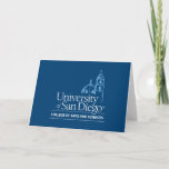 College of Arts and Sciences | Graduation Card<br><div class="desc">Check out these officially licensed University of San Diego College of Arts and Sciences designs! Get all the latest University of San Diego College of Arts and Sciences gear here. All of these Zazzle products are customizable with your class year, name, and club. These products make perfect gifts for the...</div>