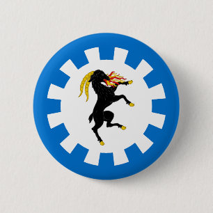 College of Blessed Herman Populace Badge Button
