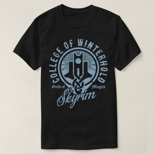 College of Winterhold T-Shirt (Design Front)
