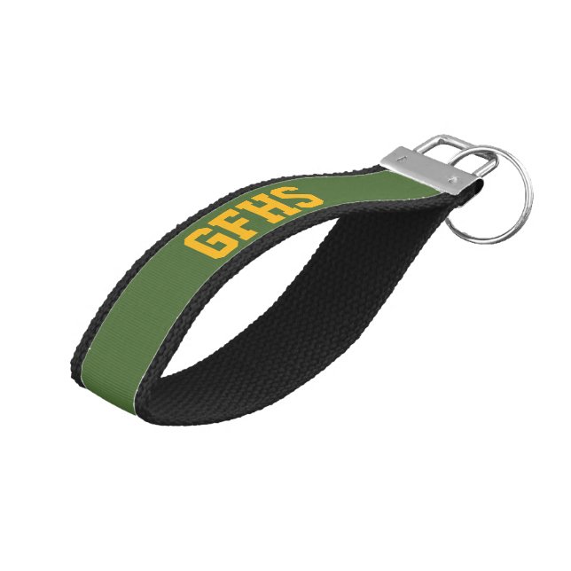 College or High School Student Wrist Keychain (Angled Up)