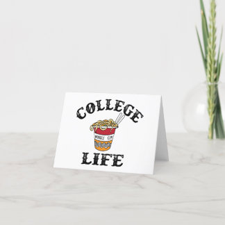 College Ramen   Holiday Card
