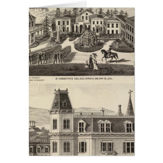 College, school, Benicia Cards (Front)