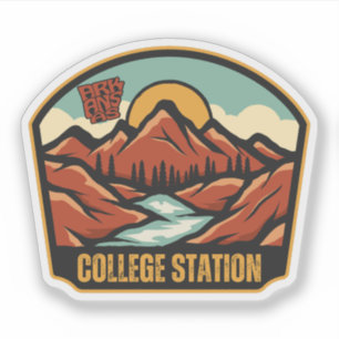 College Station, Arkansas  Sticker