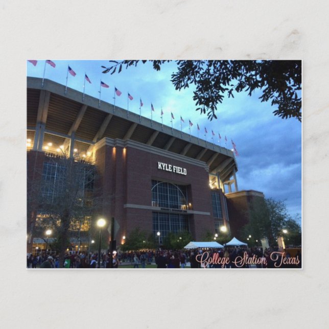 College Station Postcard (Front)