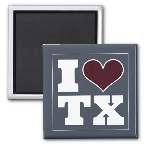 College Station TX Watch Party Fridge Magnet