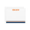 College Stripe Bar Mitzvah Thank You Card