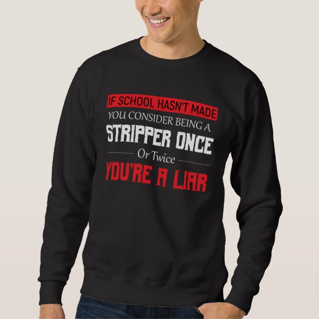 College Student 100 Days of School High School 3 Sweatshirt (Front)