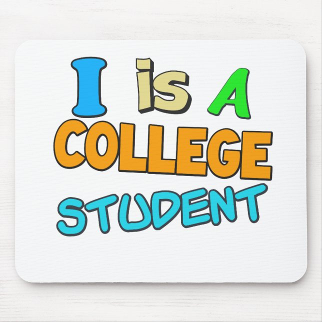 College Student Mouse Pad (Front)