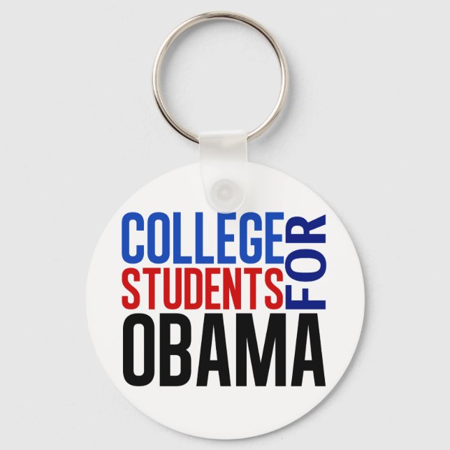 College Students for Obama Keychain (Front)