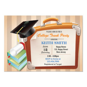 college graduation invitations zazzle