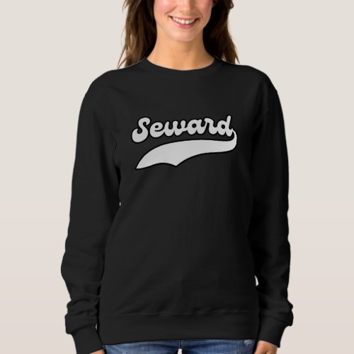 College University style Seward City Alaska vintag Sweatshirt