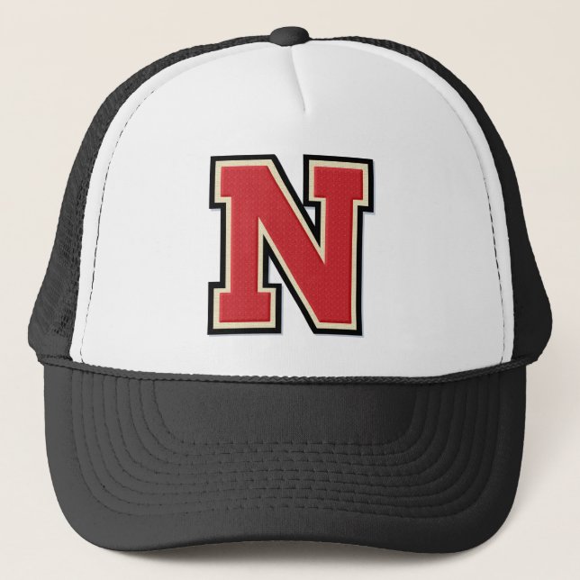 Collegiate "N" Trucker Hat (Front)