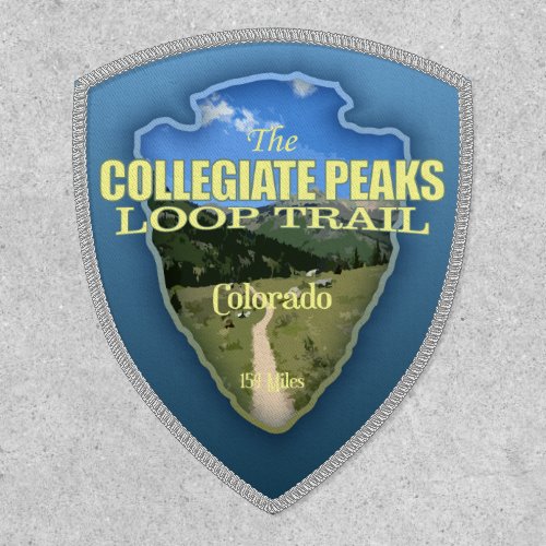 Collegiate Peaks Loop arrowhead  Patch