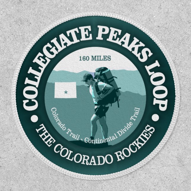 Collegiate Peaks Loop (T)  Patch (Front)