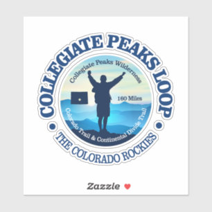 Collegiate Peaks (V) Sticker