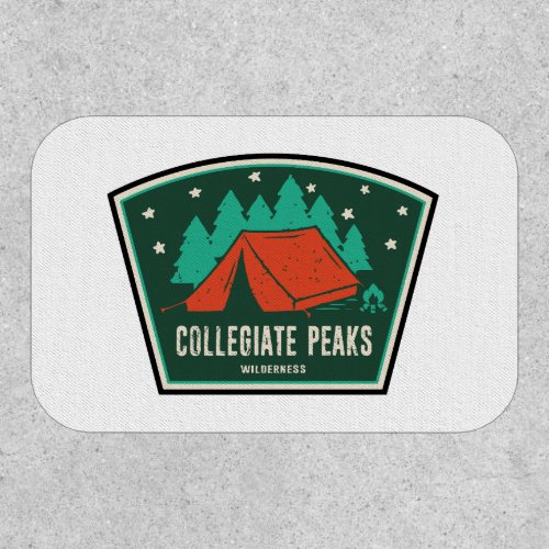 Collegiate Peaks Wilderness Colorado Camping Patch