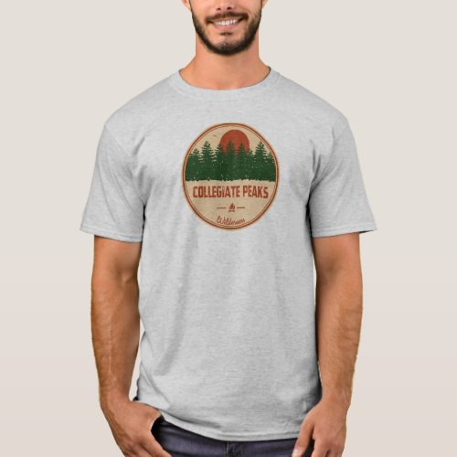 Collegiate Peaks Wilderness Colorado T_Shirt