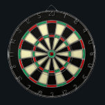 Collegiate university classic style traditional dart board<br><div class="desc">Reminiscent of your old college days.  A great bit of nostalgia for yesterday.  This classic blend of colors brings back the memories of great times back in college.  It's color pattern is timeless and traditional.</div>