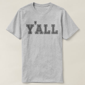 Collegiate Y'all (Dark on Light) T-Shirt
