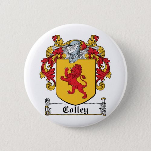 Colley Family Crest Pinback Button