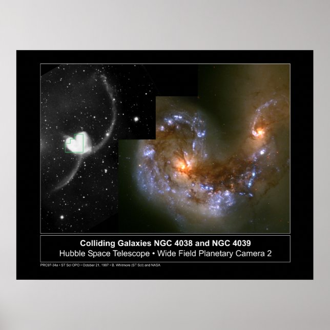 CollidingGalaxies-1997-34a Poster (Front)