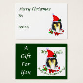 Collie Christmas Gifts (Front & Back)