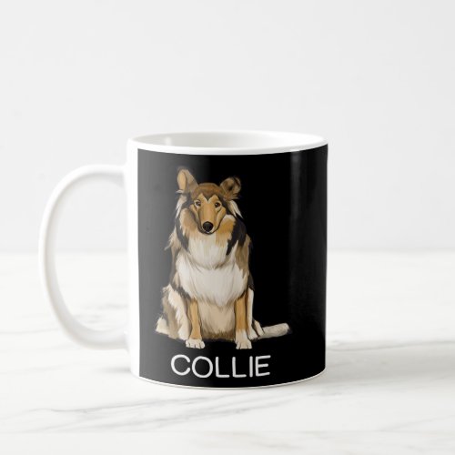 Collie Crazy Dog  Coffee Mug