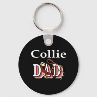 collie dad Keychain