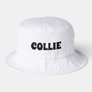 COLLIE DOG BUCKET HAT