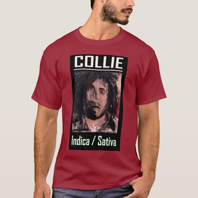 COLLIE INDICA SATIVA T-Shirt (Front)