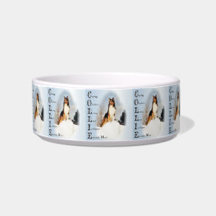 Collie Is...Rough Collie Art Gifts Bowl
