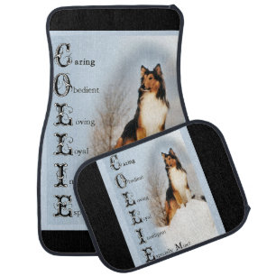 Collie Is...Rough Collie Art Gifts Car Floor Mat