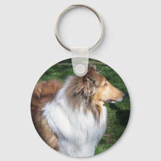 COLLIE KEYCHAIN
