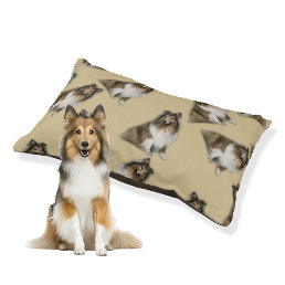 Collie Lovers Loyal Dog Bed