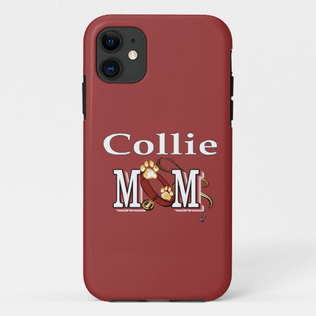 Collie Mom Gifts Case-Mate iPhone Case (Back)
