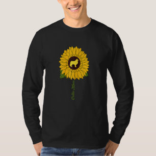 Collie Mom Sunflower Rough Collie Dog Mom Mama 1 T-Shirt