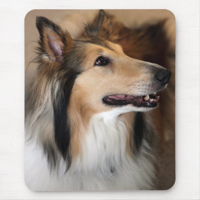 Collie Mouse Pad (Front)