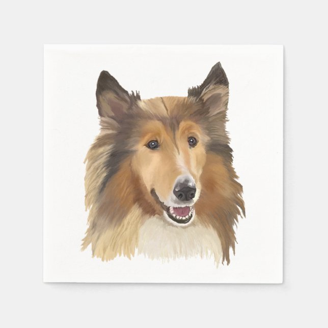 Collie Napkins (Front)