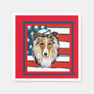 Collie  napkins