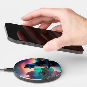 Collie on an Alien World Wireless Charger (Hand)