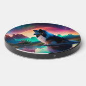 Collie on an Alien World Wireless Charger (Front 2)