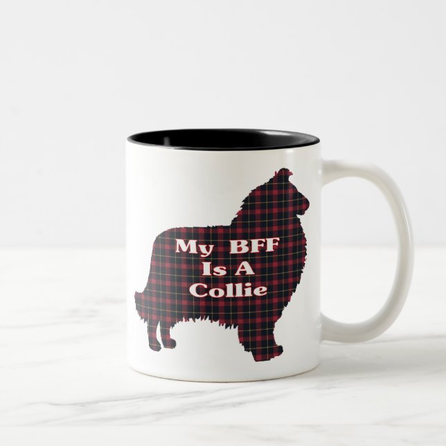 Collie Rough BFF Mug (Right)