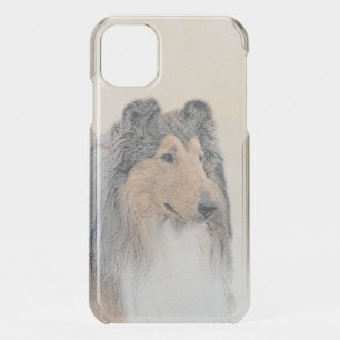 Collie (Rough) Painting - Cute Original Dog Art iPhone 11 Case