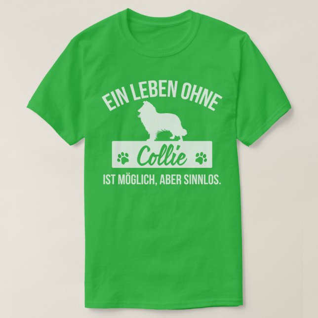 Collie T-Shirt (Design Front)