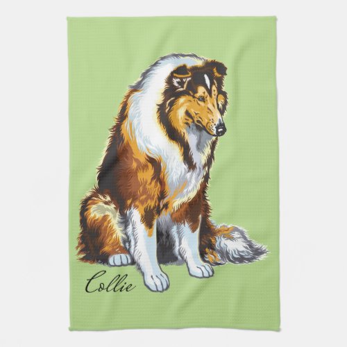 collie towel
