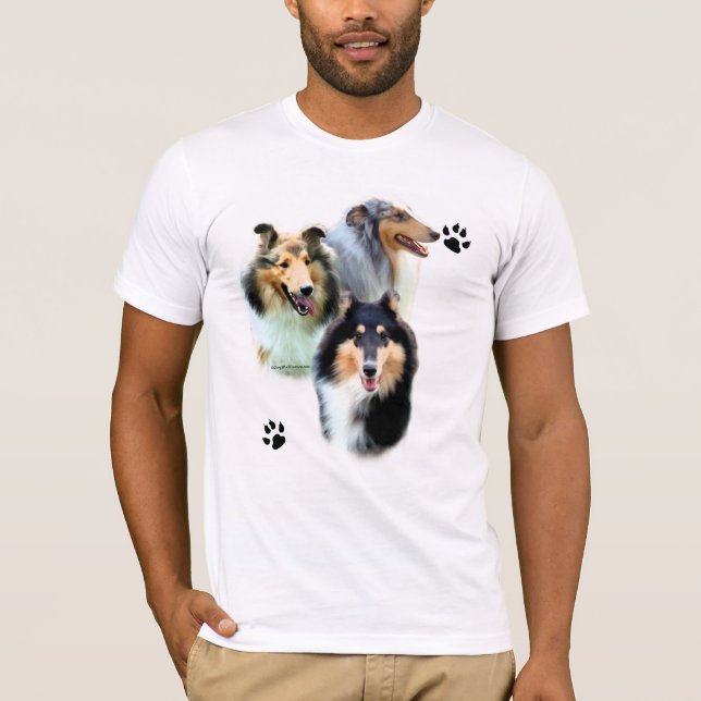 Collie Trio T-Shirt (Front)