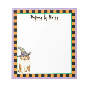Collie Witch Notepad