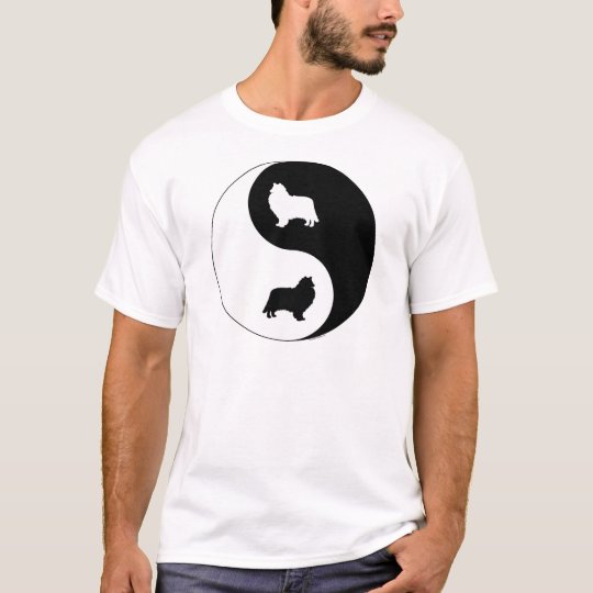 Collie Yin Yang T-Shirt