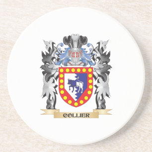 Collier Coat of Arms - Family Crest Drink Coaster